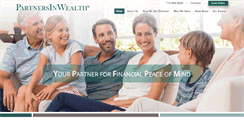 Desktop Screenshot of partnersinwealth.com